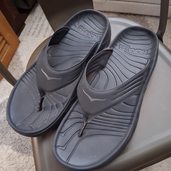 Hoka Ora Recovery Flip Flops Mens Size 12 - Picture 1 of 6